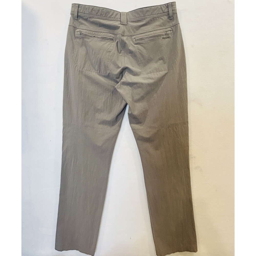 Ascend‎ Explorer Mens 36x34 (36x33) Tan Hiking Pants Lightweight Outdoor - Picture 7 of 7